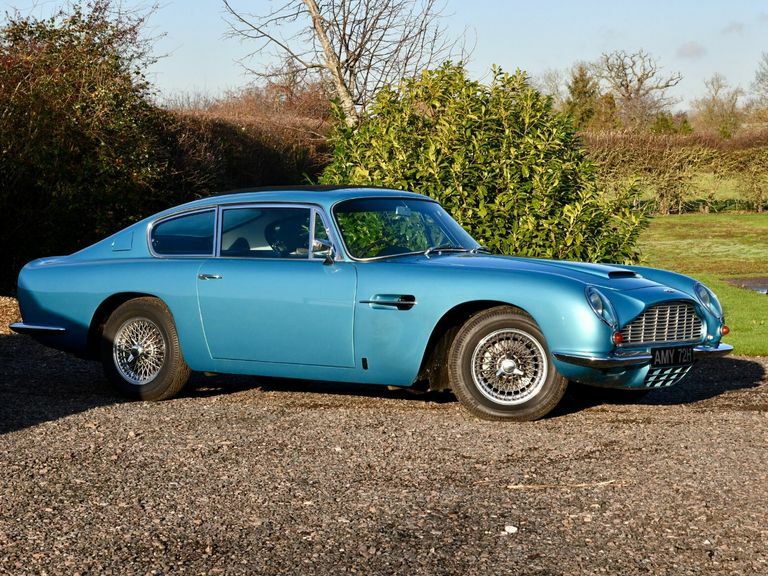 Aston Martin DB6 Coupe Blue #3