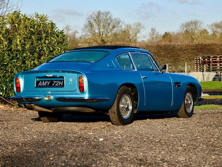 Aston Martin DB6 Coupe Blue #6