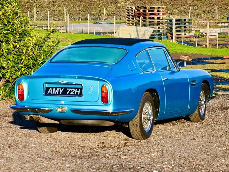 Aston Martin DB6 Coupe Blue #5