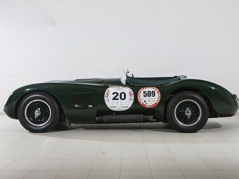 Jaguar C-Type Roadster Green #4