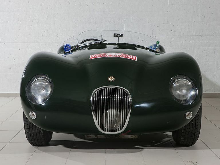 Jaguar C-Type Roadster Green #6