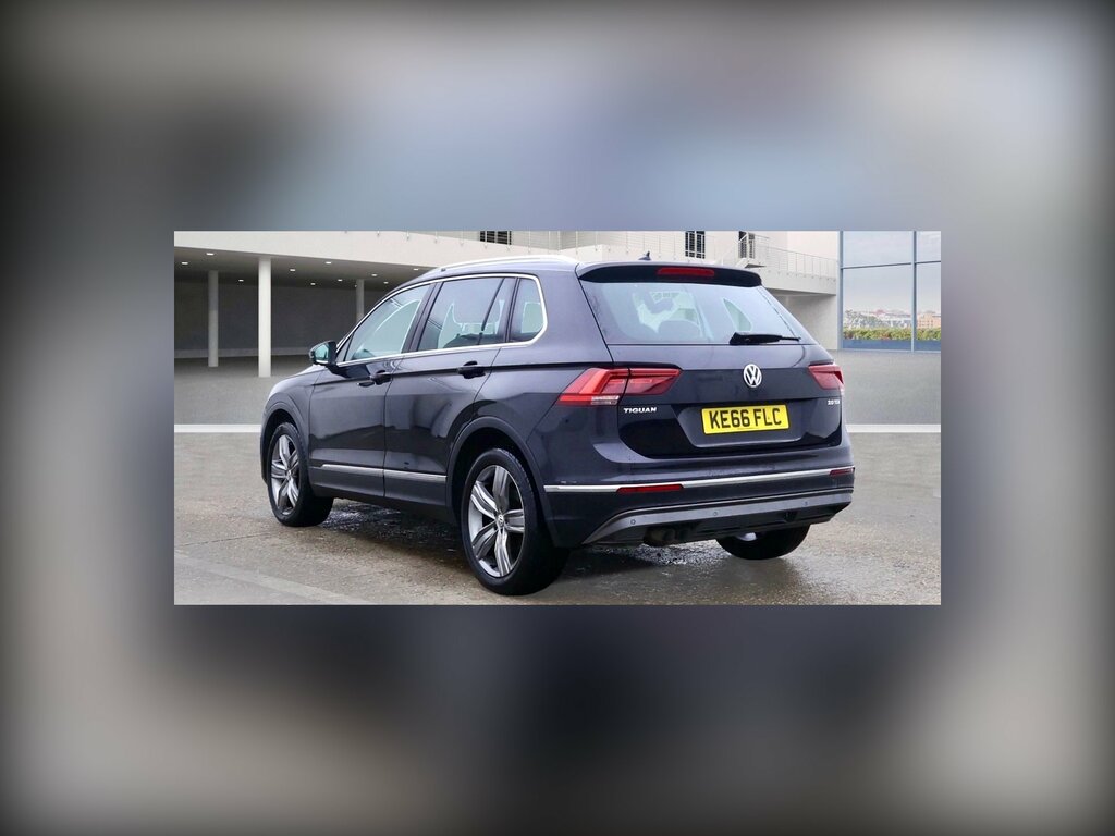 Volkswagen Tiguan 2.0 Tdi Bluemotion Tech Sel Suv Dsg Eur KE66FLC Black #3