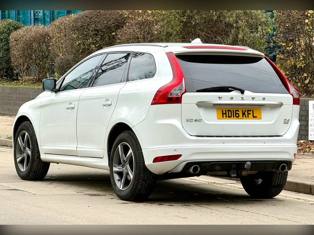 Volvo XC60 2.4 D4 R-design Lux Nav Suv Awd Eu HD16KFL White #4