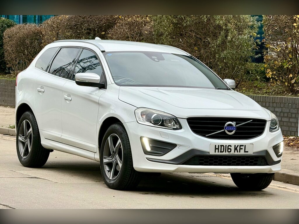 Volvo XC60 2.4 D4 R-design Lux Nav Suv Awd Eu HD16KFL White #2
