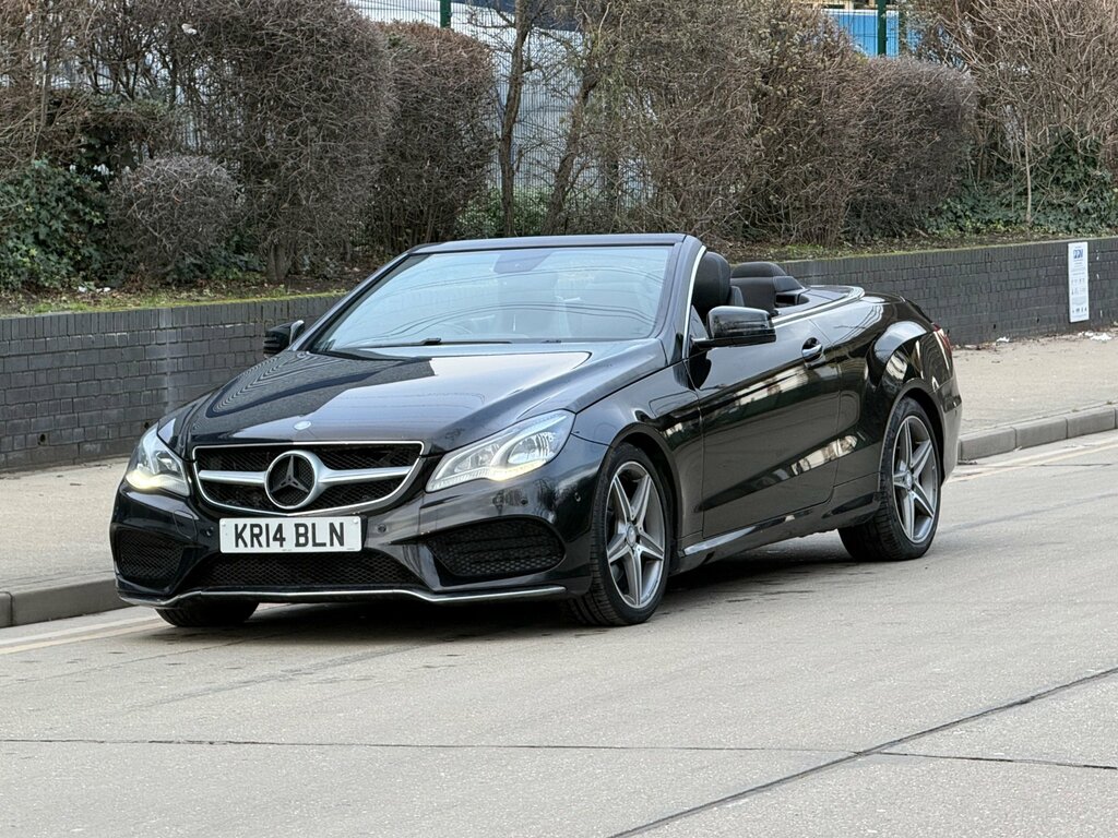 Mercedes-Benz E Class 3.0 E350d V6 Bluetec Amg Sport Cabriolet Diese KR14BLN Black #3