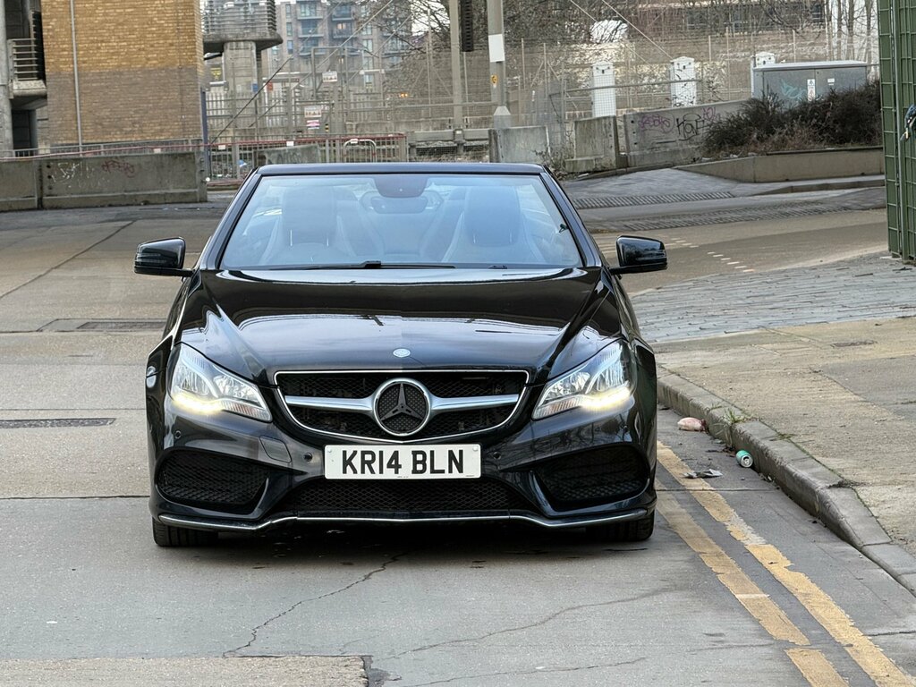 Mercedes-Benz E Class 3.0 E350d V6 Bluetec Amg Sport Cabriolet Diese Black
