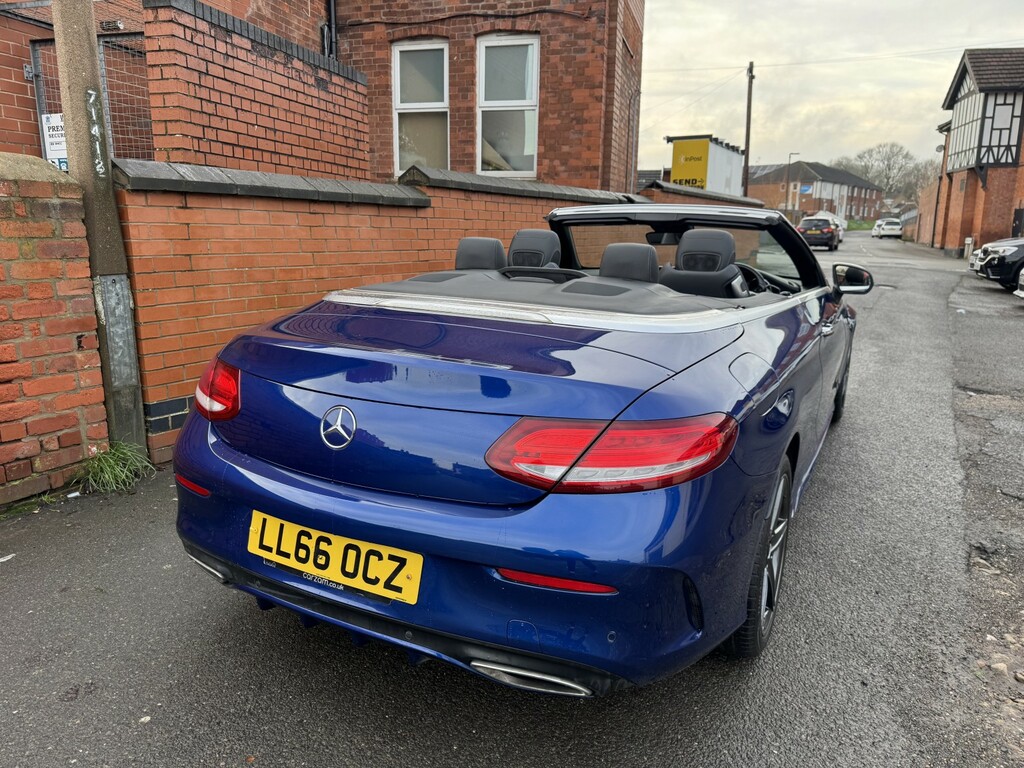 Mercedes-Benz C Class 2.1 C220d Amg Line LL66OCZ Blue #3
