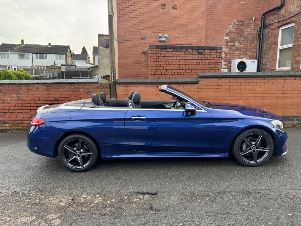 Mercedes-Benz C Class 2.1 C220d Amg Line LL66OCZ Blue #2