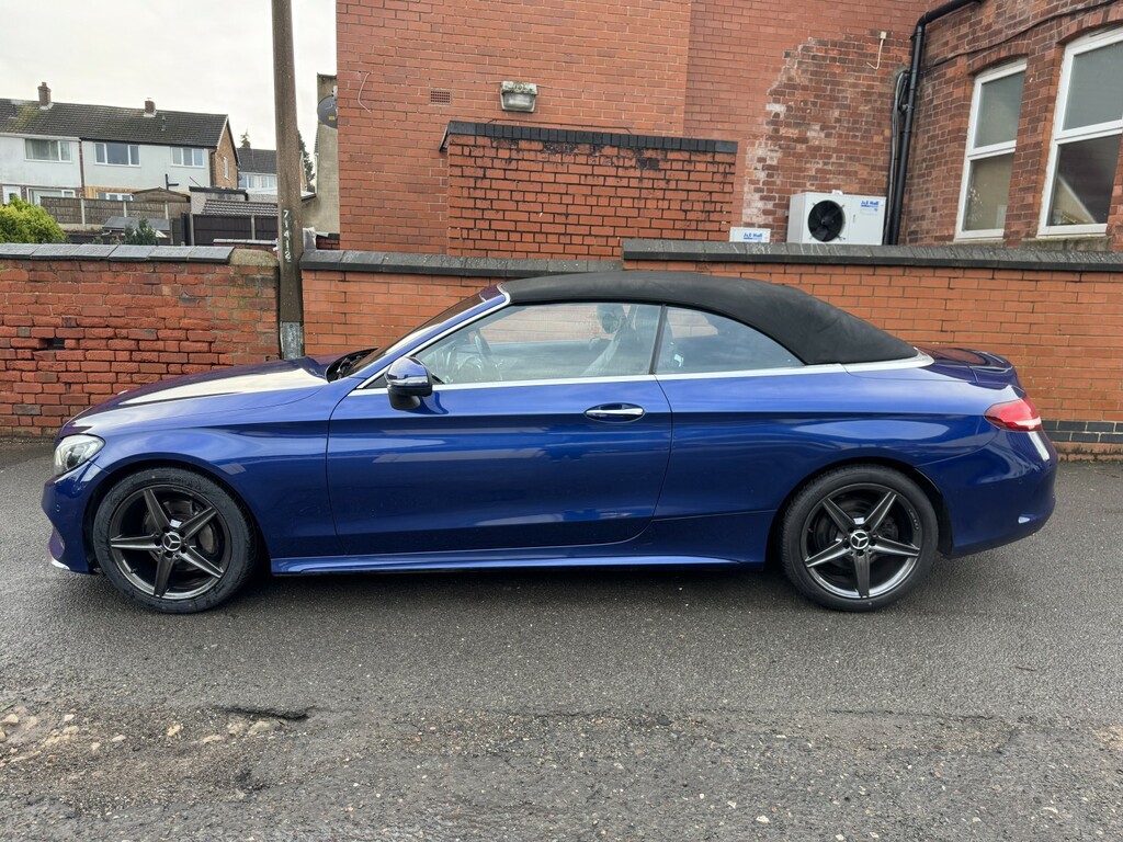 Mercedes-Benz C Class 2.1 C220d Amg Line LL66OCZ Blue #4