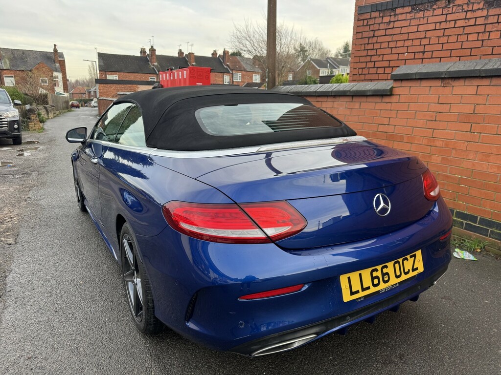 Mercedes-Benz C Class 2.1 C220d Amg Line LL66OCZ Blue #5