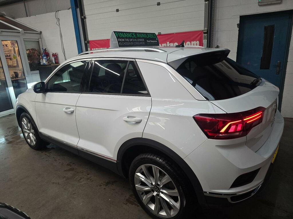 Volkswagen T-Roc Suv 1.5 Tsi Evo Sel Euro 6 Ss 202171 PY71RWV White #4