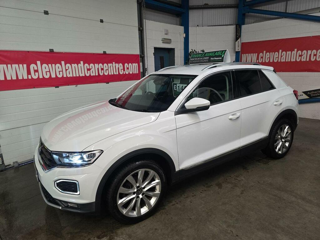 Volkswagen T-Roc Suv 1.5 Tsi Evo Sel Euro 6 Ss 202171 PY71RWV White #2