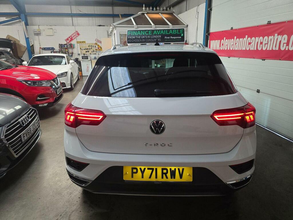 Volkswagen T-Roc Suv 1.5 Tsi Evo Sel Euro 6 Ss 202171 PY71RWV White #5