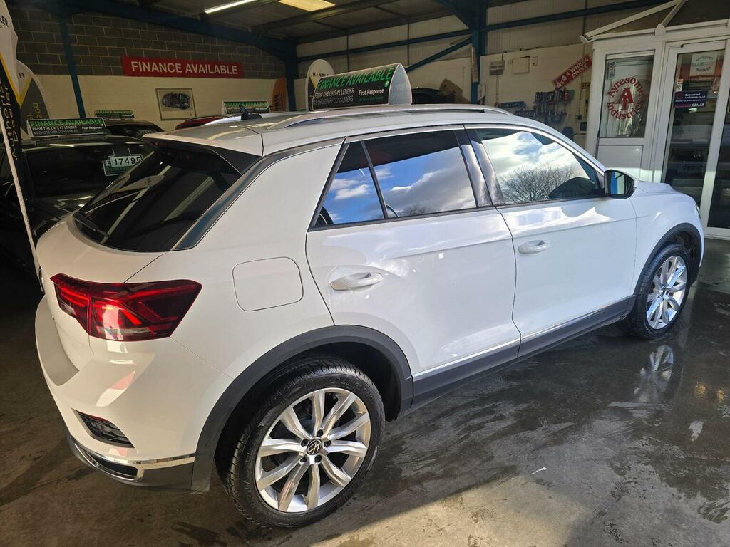 Volkswagen T-Roc Suv 1.5 Tsi Evo Sel Euro 6 Ss 202171 White