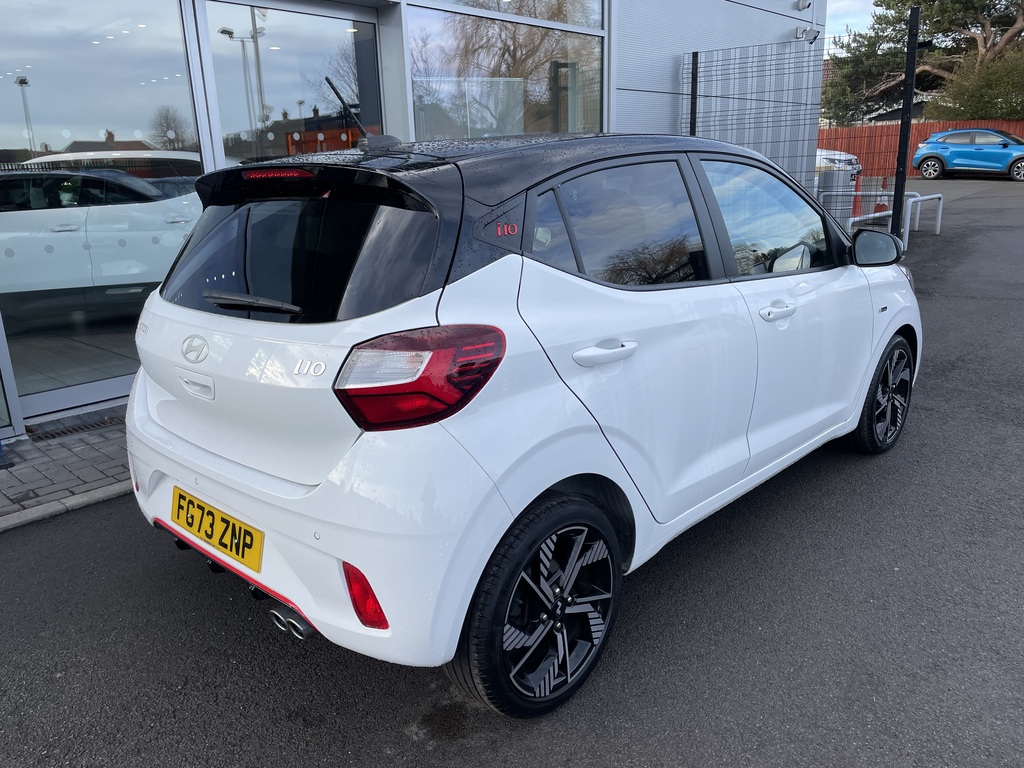 Hyundai I10 1.0 T-gdi N Line FG73ZNP White #6