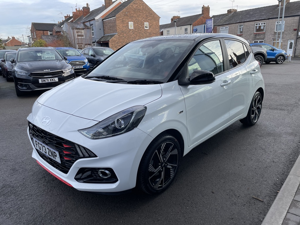 Hyundai I10 1.0 T-gdi N Line FG73ZNP White #3