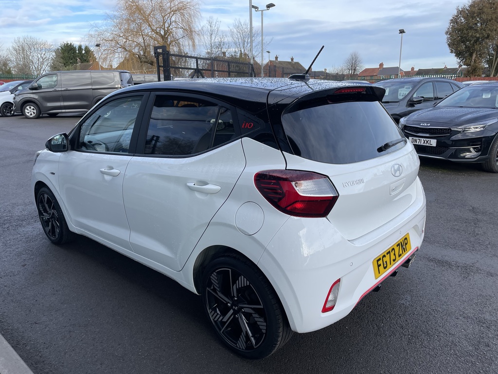 Hyundai I10 1.0 T-gdi N Line FG73ZNP White #4