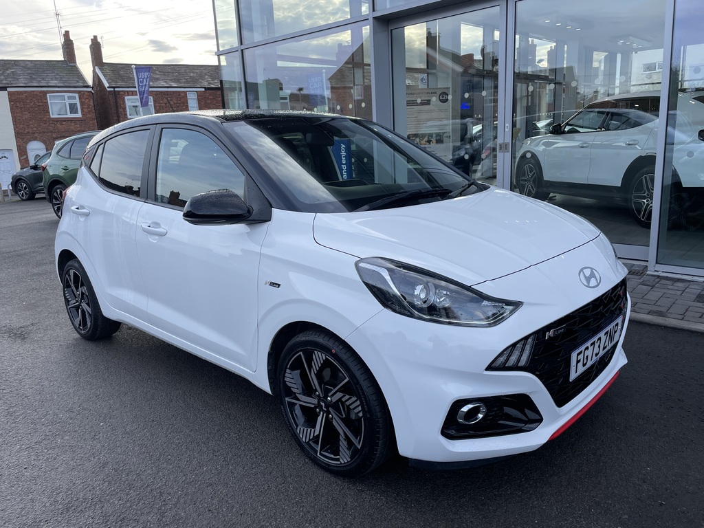 Hyundai I10 1.0 T-gdi N Line White