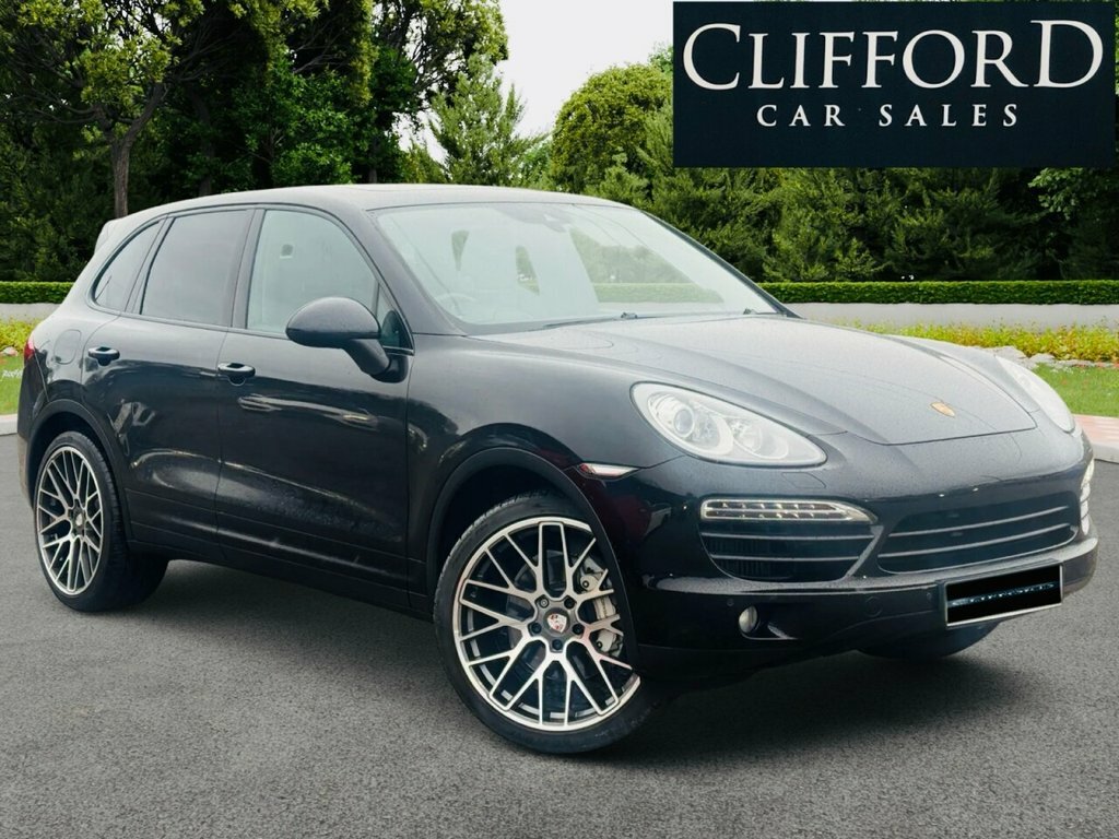 Porsche Cayenne Suv Black