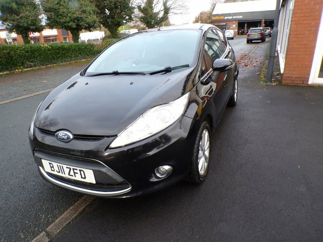 Ford Fiesta Zetec Hatchback BJ11ZFD Black #6