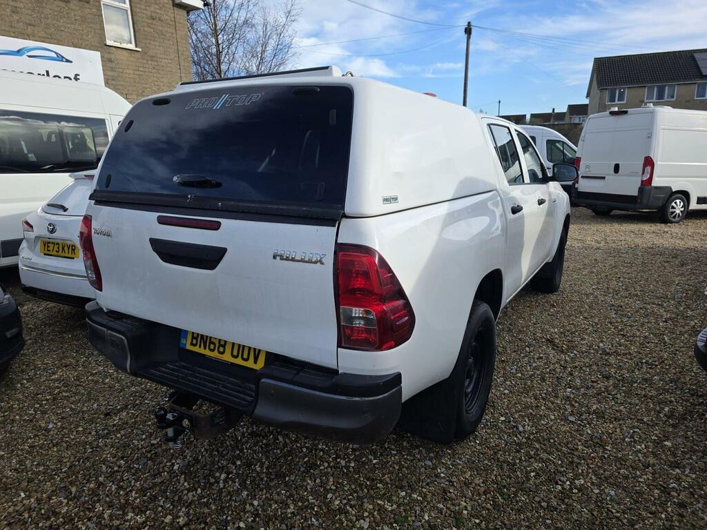 Toyota HILUX Pickup 2.4 D-4d Active 4Wd Euro 6 3.5T 2018 White #5