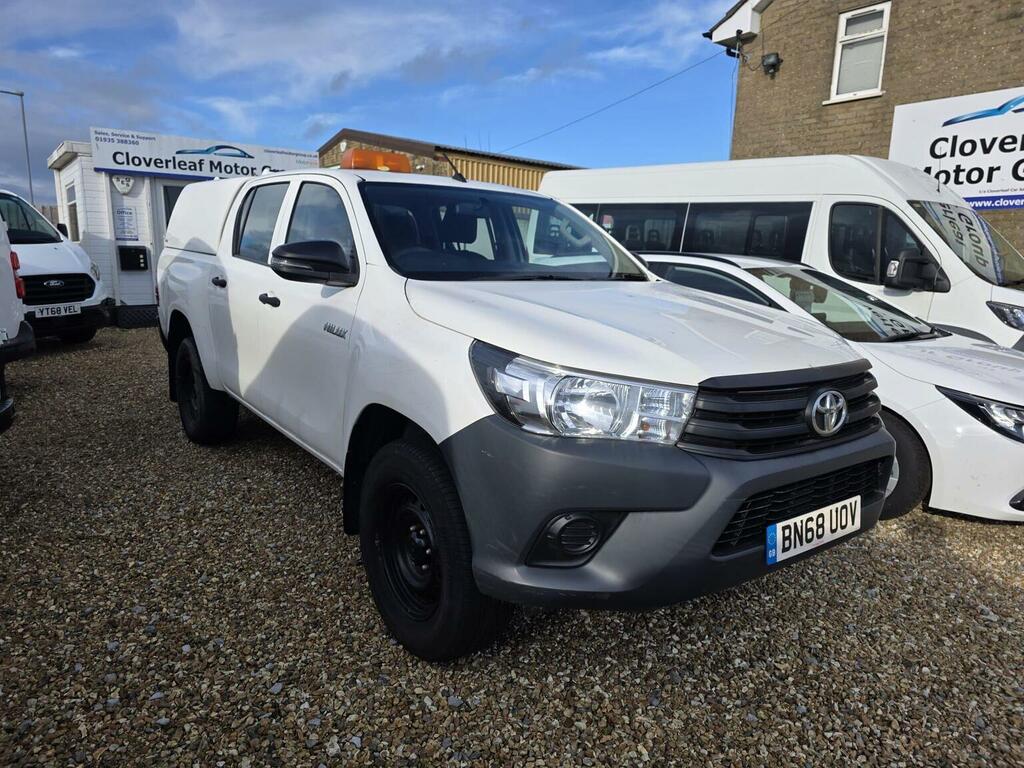 Toyota HILUX Pickup 2.4 D-4d Active 4Wd Euro 6 3.5T 2018 White