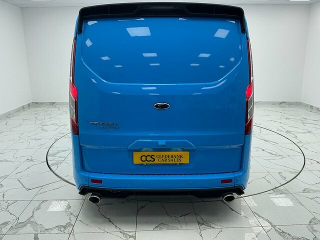 Ford Transit Custom 2.0 320 Ecoblue Limited Crew Van Double Cab Di AJ21XHC Blue #3