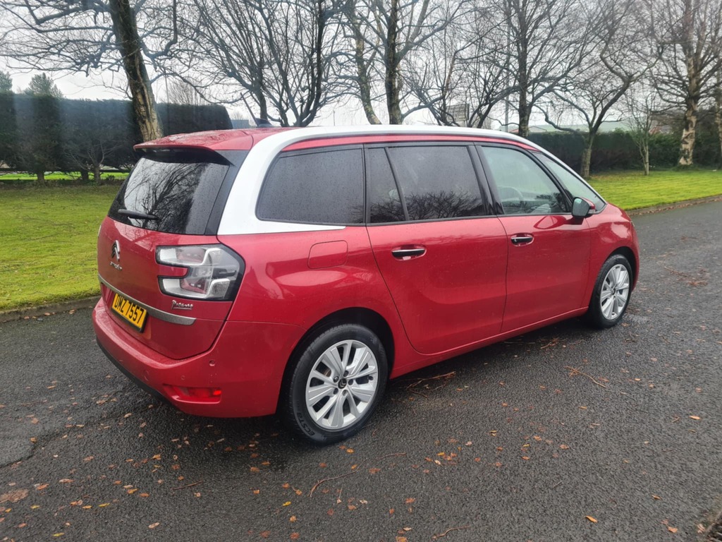 Citroen Grand C4 Picasso Grand Picasso Gr Flair 1.6 Hdi DMZ7557 Red #4