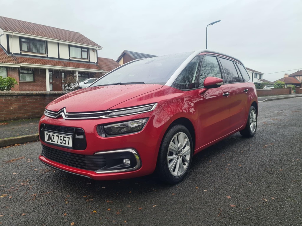 Citroen Grand C4 Picasso Grand Picasso Gr Flair 1.6 Hdi DMZ7557 Red #5