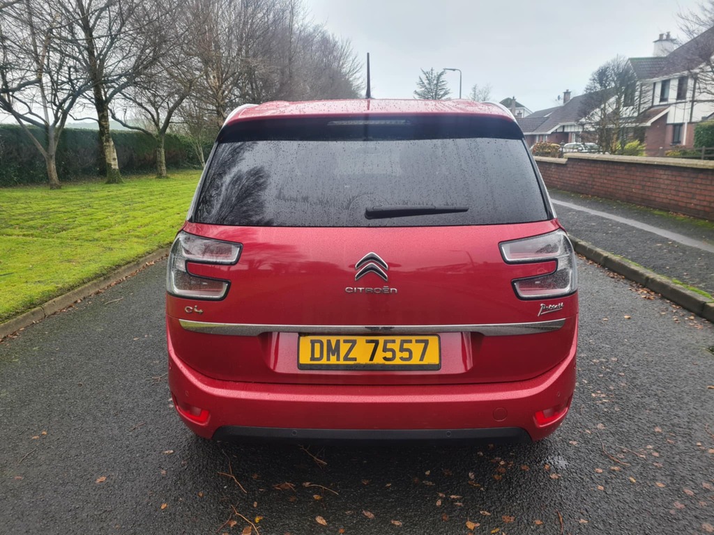 Citroen Grand C4 Picasso Grand Picasso Gr Flair 1.6 Hdi DMZ7557 Red #3