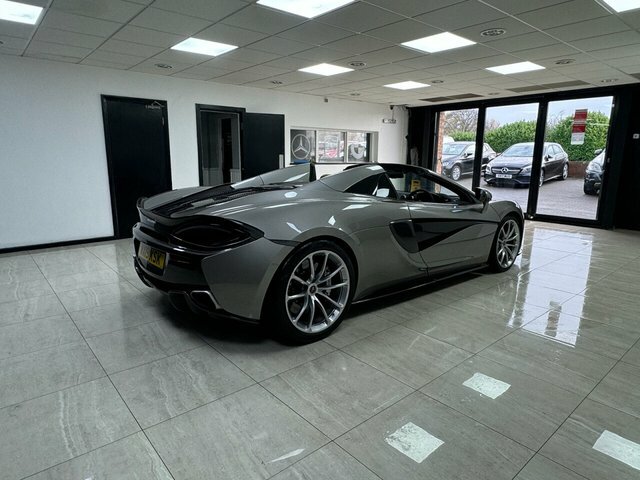 McLaren 570S 2019 3.8T V8 Spider Ssg Euro 6 Ss 5 Grey #4