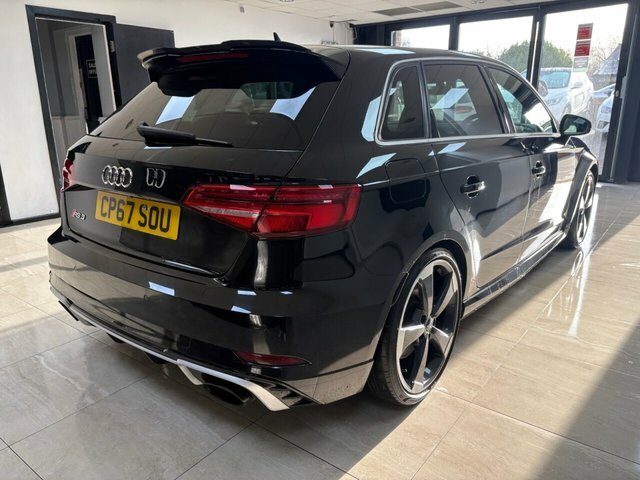 Audi RS3 2017 2.5 Tfsi Sportback S Tronic Quattr CP67SOU Black #3