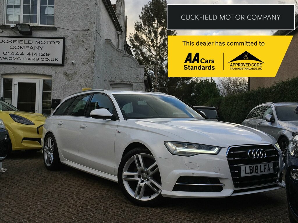 Audi A6 Avant 1.8 Tfsi S Line Estate S Tronic Euro 6 White