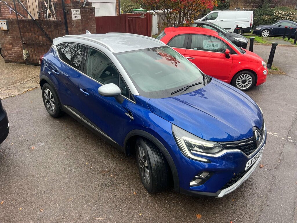 Renault Captur 1.0 Tce S Edition Euro 6 Ss LX70ZZV Blue #4