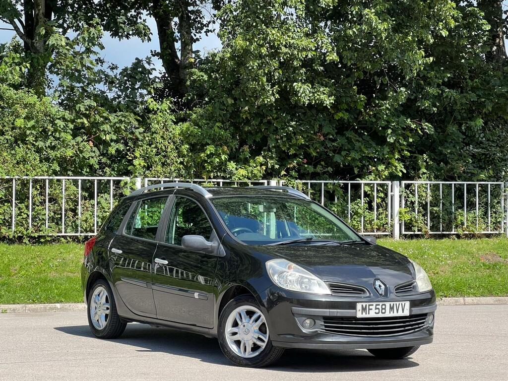 Renault Clio 1.2 16V Dynamique Sport Tourer Black #4