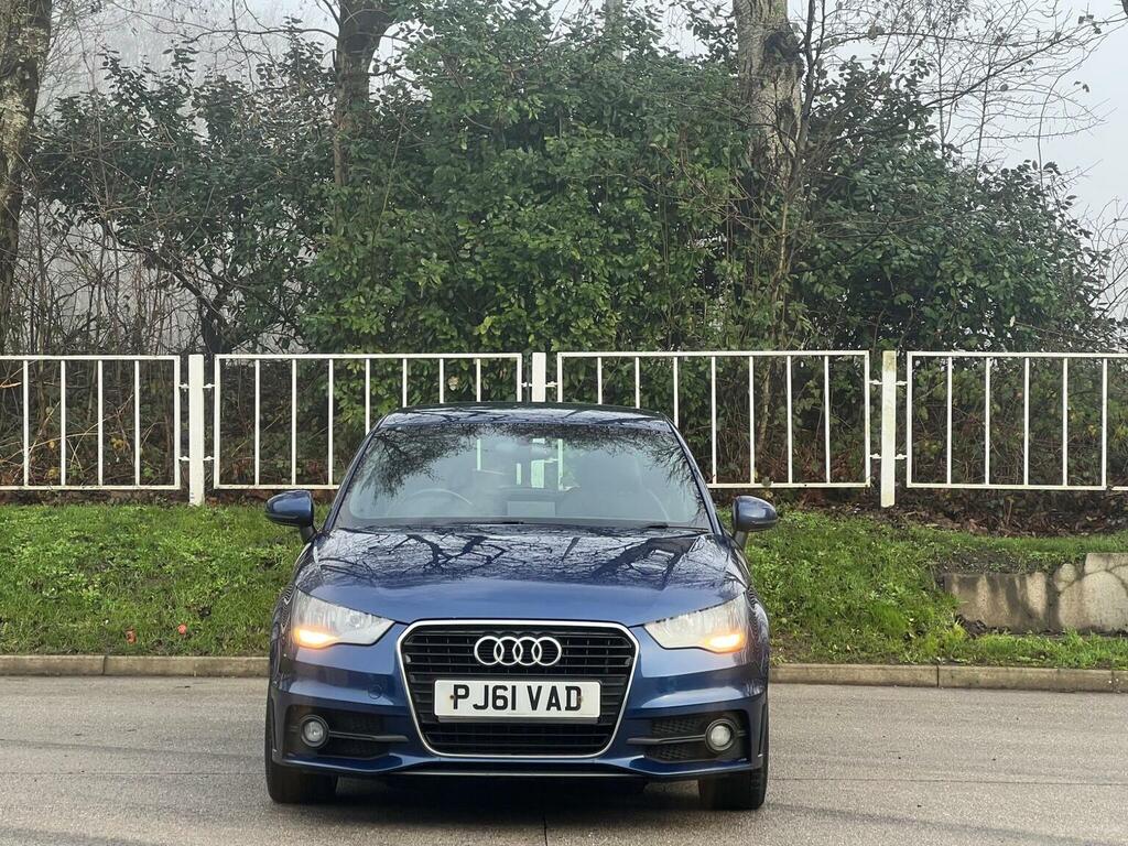 Audi A1 1.6 Tdi S Line Euro 5 Ss PJ61VAD Blue #2