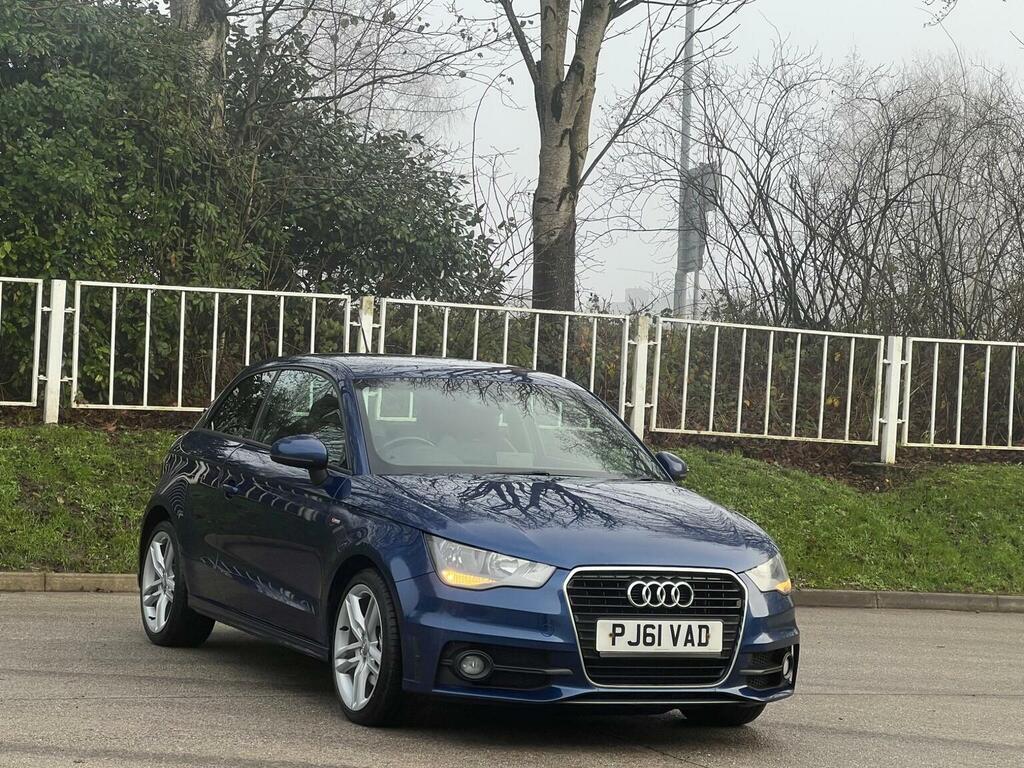 Audi A1 1.6 Tdi S Line Euro 5 Ss PJ61VAD Blue #3