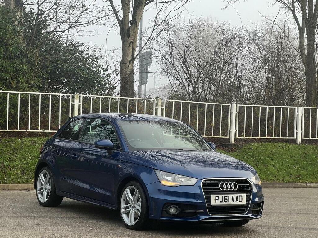 Audi A1 1.6 Tdi S Line Euro 5 Ss PJ61VAD Blue #4