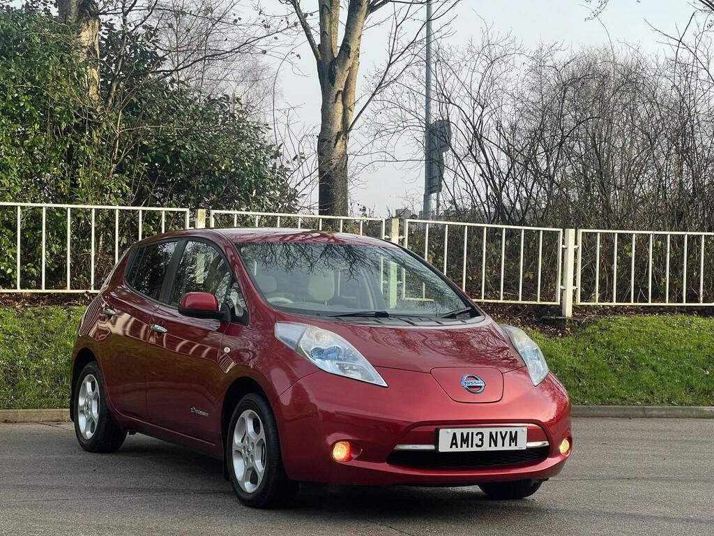 Nissan Leaf 24Kwh Auto 5dr Red #3