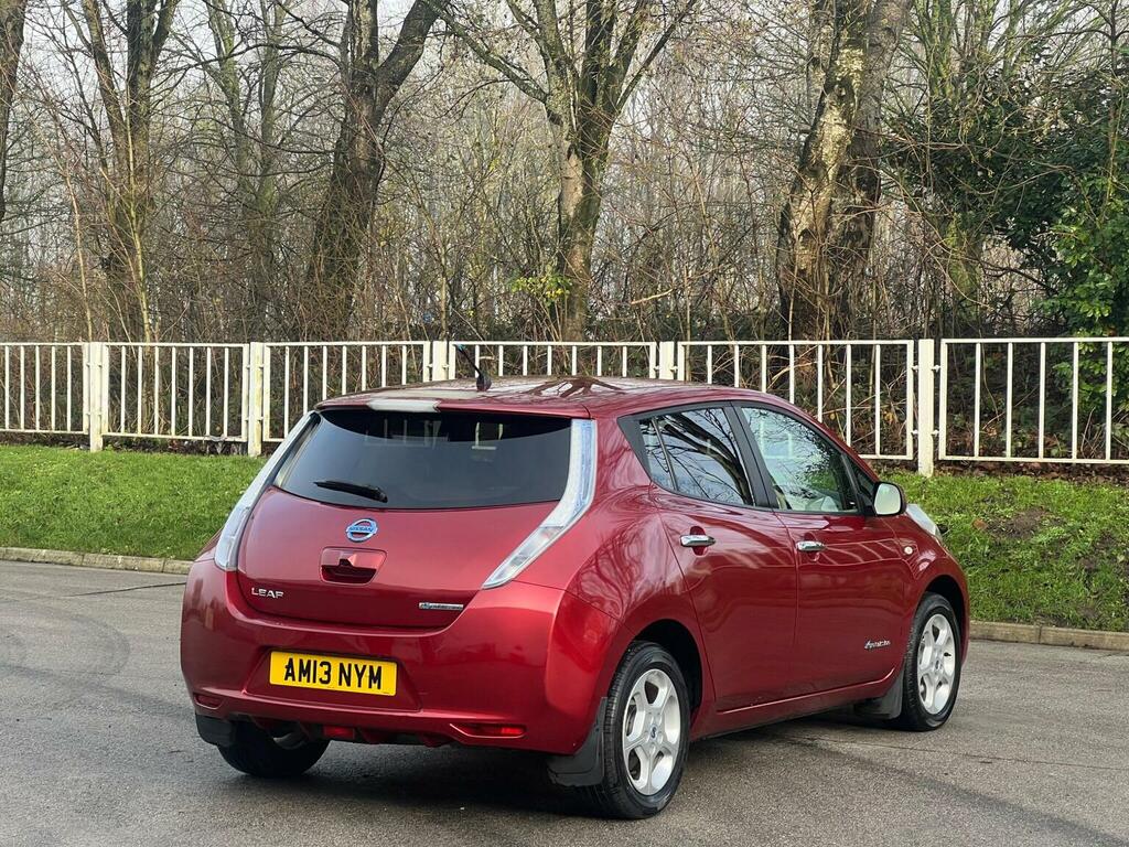 Nissan Leaf 24Kwh Auto 5dr Red #5