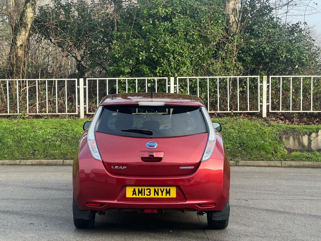 Nissan Leaf 24Kwh Auto 5dr Red #6