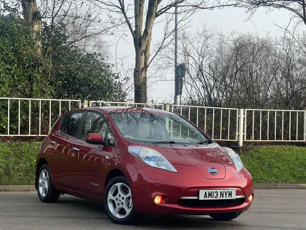 Nissan Leaf 24Kwh Auto 5dr Red #4