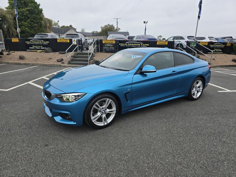 BMW 4 Series Gran Coupe M Sport 2.0 Coupe Blue #2