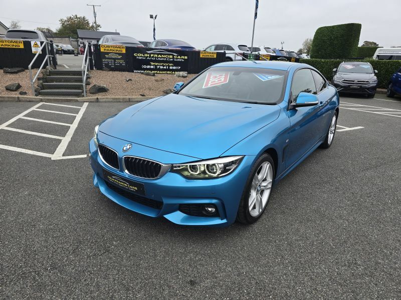 BMW 4 Series Gran Coupe M Sport 2.0 Coupe Blue