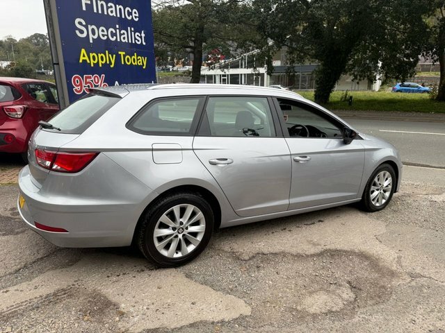 Seat Leon 2020 69 1.6 Tdi Se Estate Euro 6 SD69XTY Silver #6