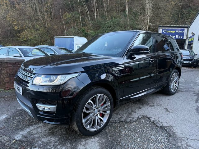 Land Rover Range Rover Sport 2017 17 3.0 Sd V6 Dynamic Suv Di LT17HRL Black #3
