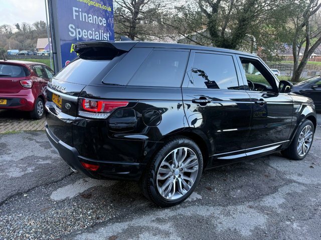 Land Rover Range Rover Sport 2017 17 3.0 Sd V6 Dynamic Suv Di LT17HRL Black #4