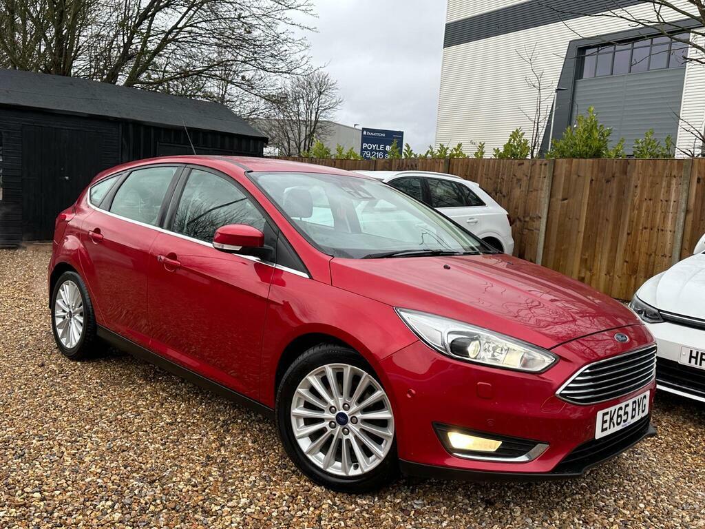 Ford Focus 1.5T Ecoboost Titanium X Euro 6 S S Red