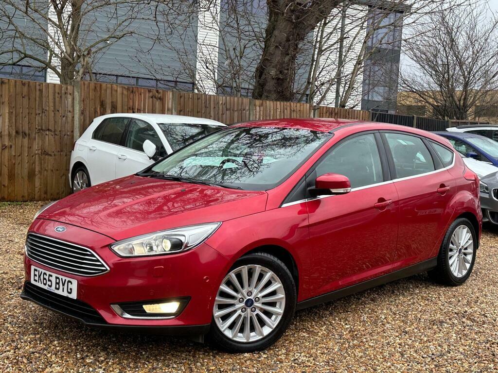 Ford Focus 1.5T Ecoboost Titanium X Euro 6 S S EK65BYG Red #3