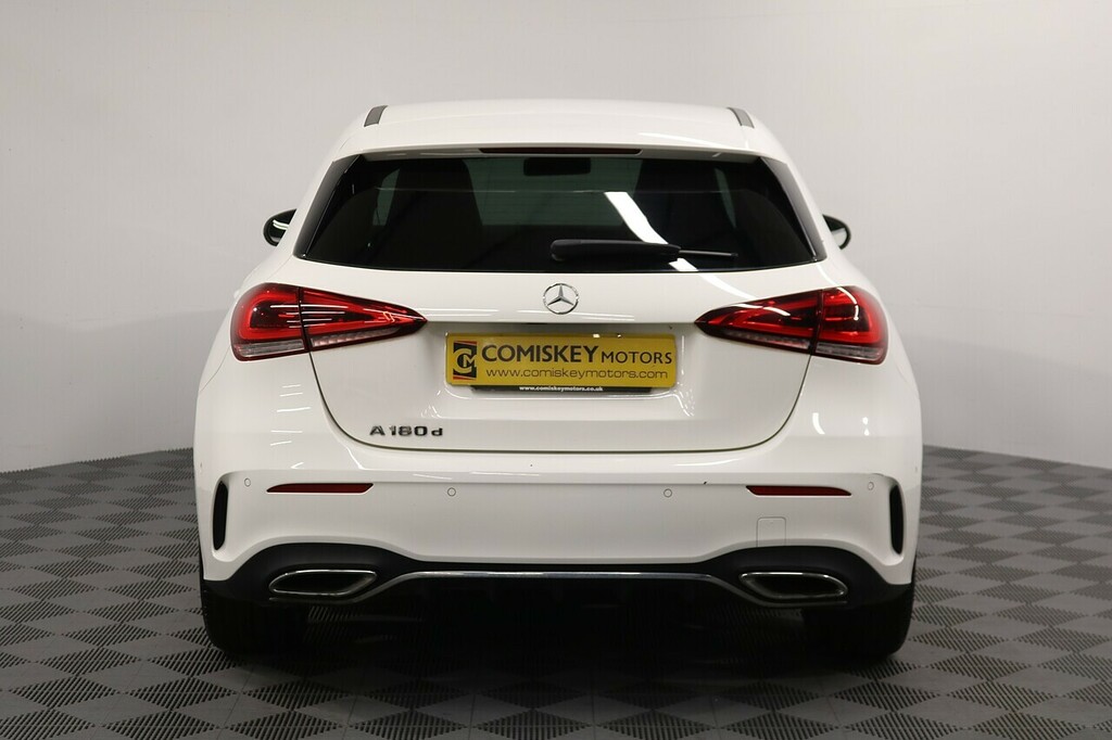 Mercedes-Benz A Class A180d Amg Line PK21YXW White #5